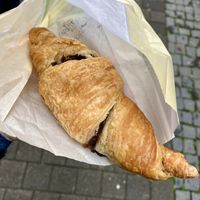 Croissant with Chocolate filling   at BioGate in Trier