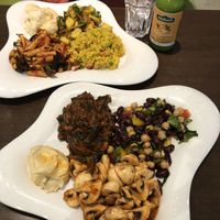 The salads at Green Kitchen 🙌🏻 at Green Kitchen in Slagelse