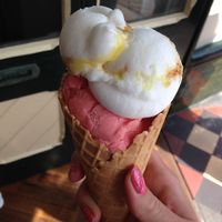 Banoffee and watermelon  at Crave Ice Cream in Ventnor