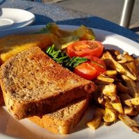 Vegan breakfast at Maxwells Cafe Bar in Clitheroe