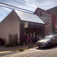 Outside at Lincoln Street Food in Lunenburg