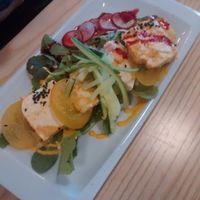 Salad at Lincoln Street Food in Lunenburg