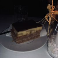 Vegane Bananenschnitte  at Buschenschank Bernhart in Riegersburg