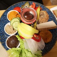 Vegane Brettljause at Buschenschank Bernhart in Riegersburg