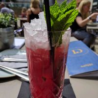 Very Berry Mocktail at Banyan Bar & Kitchen in Manchester
