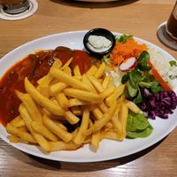 Paprika Pilz- Schnitzel at Laudis Sauerlandstuben in Meschede