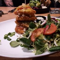 Rösti Turm vegan at Laudis Sauerlandstuben in Meschede