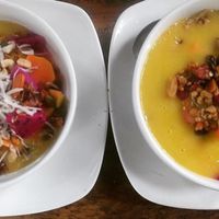 double muesli bowl at Bali Maitreya Cafe in Lembongan