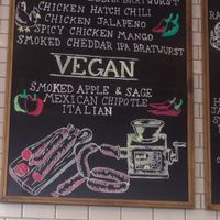 Vegan Dogs - pretty sure these are Field Roast at Wursthaus in Santa Ana