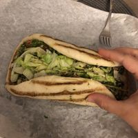 Vegan tabbouleh hummus wrap  at Gyro Plus in Gainesville