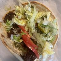 Falafel wrap at Gyro Plus in Gainesville
