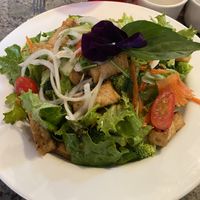 Tofu salad vegan at Ray's Place in Anchorage