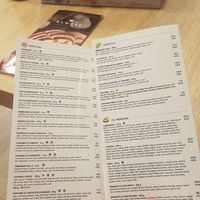 menu at Rawyal Brunch & Cakes in Bucharest