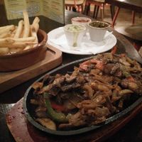 Mushroom Fajitas at Las Iguanas - Fitzwilliam St in Sheffield