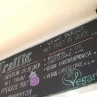 Menu at Traffic in Amsterdam