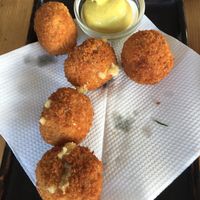 Bitterballen (vegan) at Traffic in Amsterdam