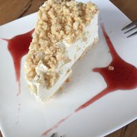 Vegan cheesecake  at Traffic in Amsterdam