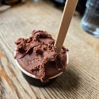 Chocolate Ice Cream at LAS in Sopot