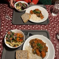 Very delicious and good portions for the price!   at Madglad Cafeteria in Copenhagen