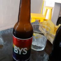 BYS / Be Yourself / Local vegan beer supporting Madrid's World Pride 2017 at Pura Vida Vegan Bar in Madrid
