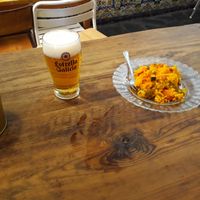 Vegan paella as free tapa. Wonderul sundays at Pura Vida Vegan Bar in Madrid
