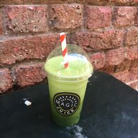 Green juice at Magic Falafel in North West London