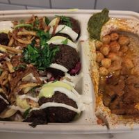 Magic box at Magic Falafel in North West London