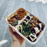 The magic box  at Magic Falafel in North West London