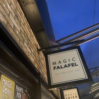  #Veganuary at Magic Falafel in North West London