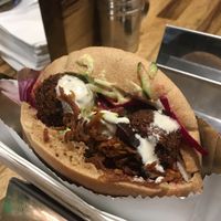 Falafel pita  at Magic Falafel in North West London