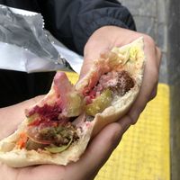 Falafel Pita at Magic Falafel in North West London