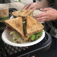 Veggie sando   at Kaya's in Kawanui