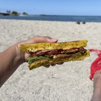 FLT on the beach  at Kaya's in Kawanui