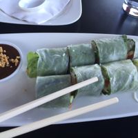 fresh summer rolls at Red Ginger in Kitchener