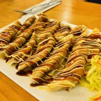 Dumplings   at Vegan Buffet in Hamilton