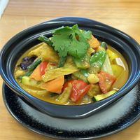 Curry - unbelievably delicious !  at Vegan Buffet in Hamilton