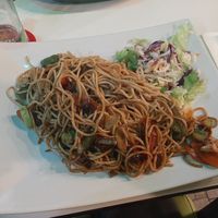Vegetable Noodles at Citrus Surf Cafe in Fuerteventura
