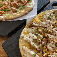 Stranger wings & Pie-rogi 🤤💕   at Virtuous Pie  in Vancouver