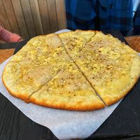 Happy hour white pie $10  at Virtuous Pie  in Vancouver