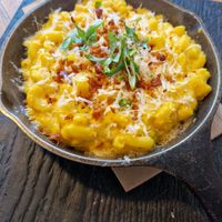 Mac and cheese, really creamy at Virtuous Pie  in Vancouver