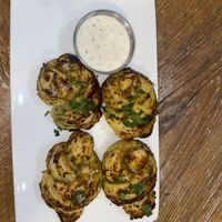 Garlic knots  at Virtuous Pie  in Vancouver
