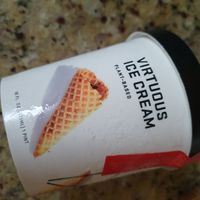 Ice cream at Virtuous Pie  in Vancouver