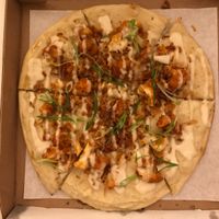 stranger wings pizza  at Virtuous Pie  in Vancouver