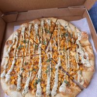 Summer seasonal pizza   at Virtuous Pie  in Vancouver