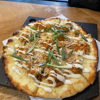 Stranger Wings Pizza  at Virtuous Pie  in Vancouver