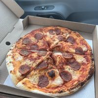 12 in sgt pepperoni   at Virtuous Pie  in Vancouver