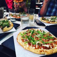 Sharing some delicious Virtuous Pie with friends at Virtuous Pie  in Vancouver