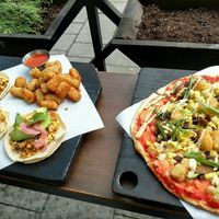 Great Brunch Pizzas at Virtuous Pie  in Vancouver