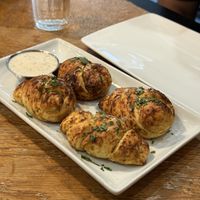 garlic knots  at Virtuous Pie  in Vancouver