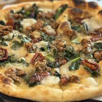 Little Italy pizzaa  at Virtuous Pie  in Vancouver